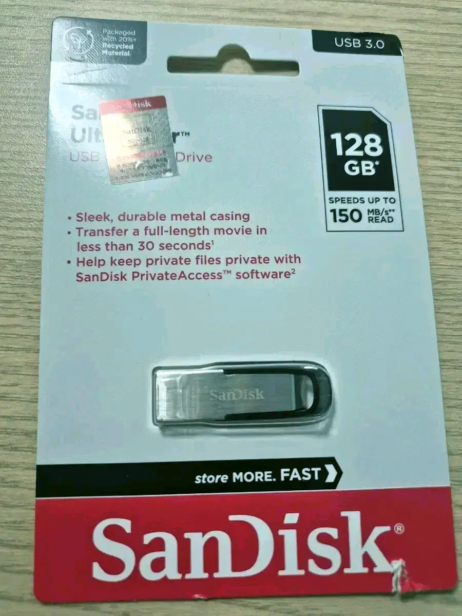 산디스크 128GB USB 정품